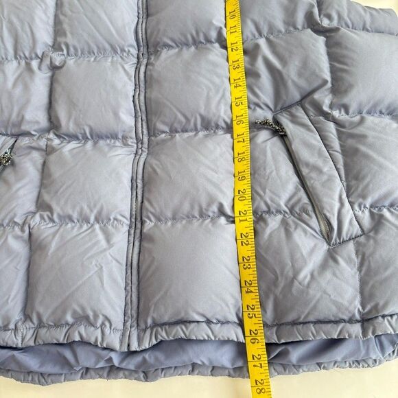Eddie Bauer Weatheredge Goose Down Puffer Vest Jacket Blue Womens Sz 3X Outdoor - Picture 6 of 7